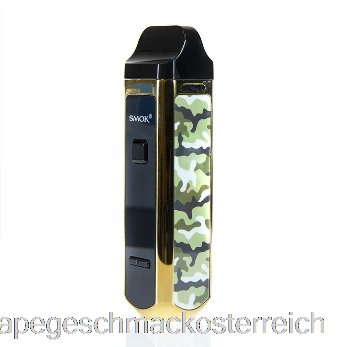 Smok Rpm 40 Pod Mod Kit Gold Camo Vape Geschmack